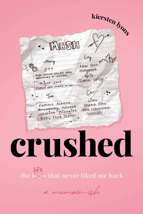 Book cover of crushed: the boys that never liked me back
