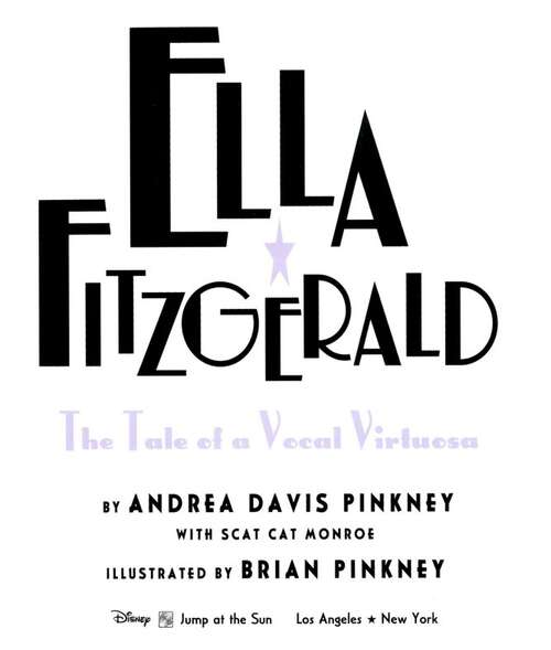 Book cover of Ella Fitzgerald - The Tale of a Vocal Virtuosa