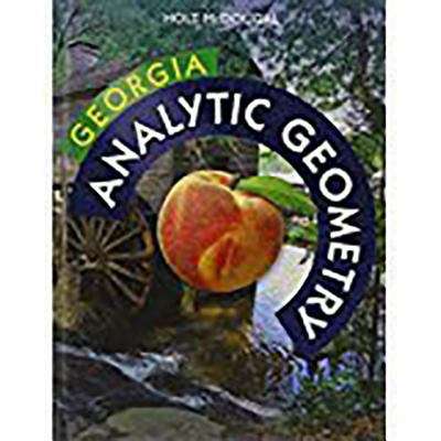 Book cover of Georgia Analytic Geometry