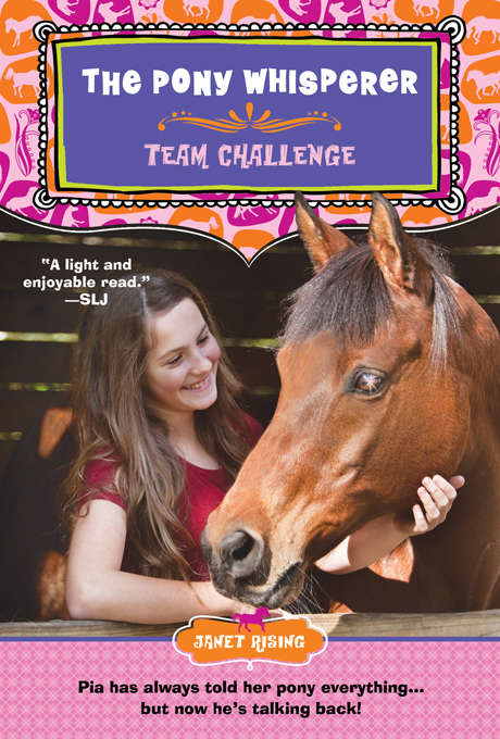 Book cover of Pony Whisperer: Team Challenge