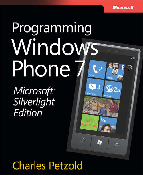 Book cover of Microsoft® Silverlight® Edition: Programming Windows® Phone 7