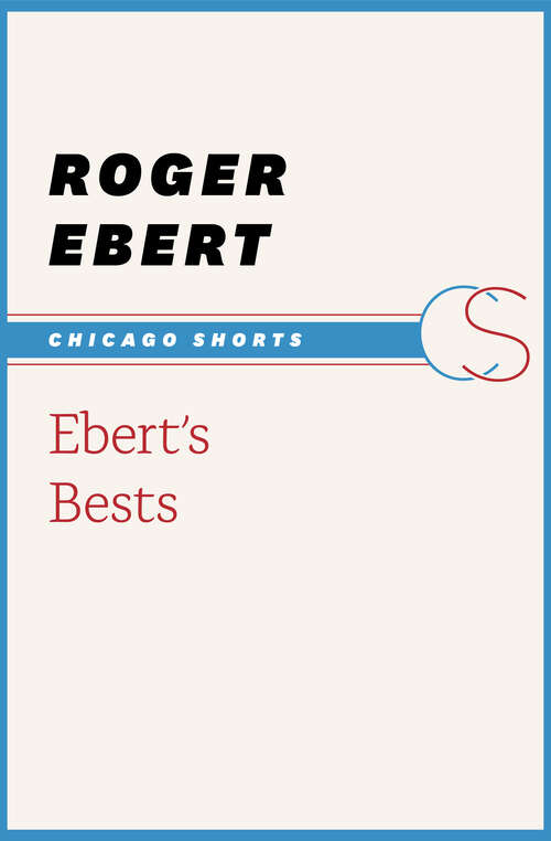 Book cover of Ebert's Bests