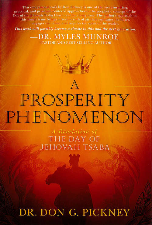 Book cover of A Prosperity Phenomenon: A Revelation of the Day of Jehovah Tsaba