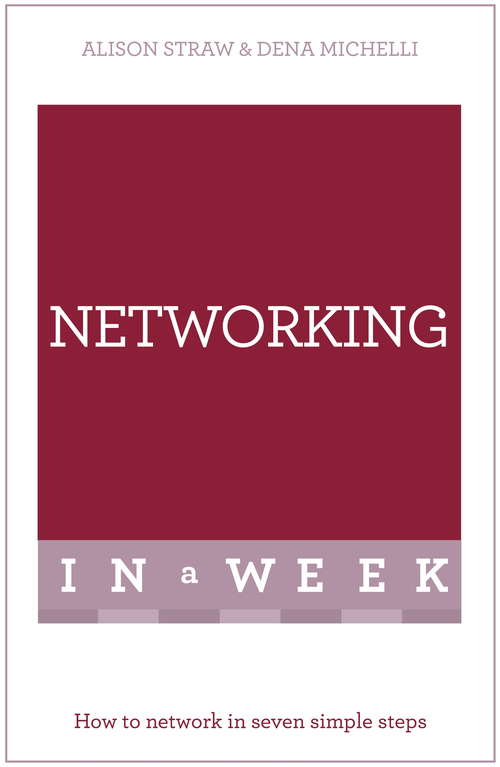 Book cover of Networking In A Week