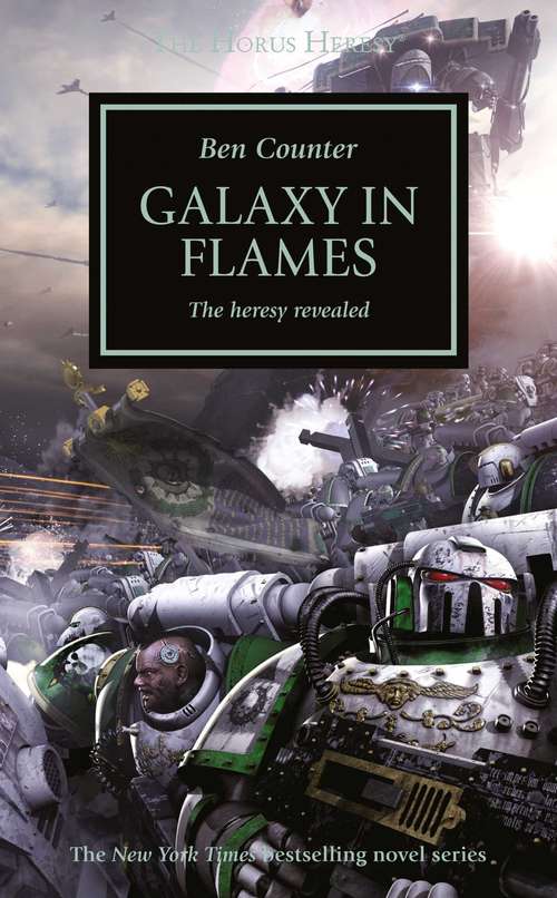 Book cover of Galaxy in Flames (The Horus Heresy # #3)