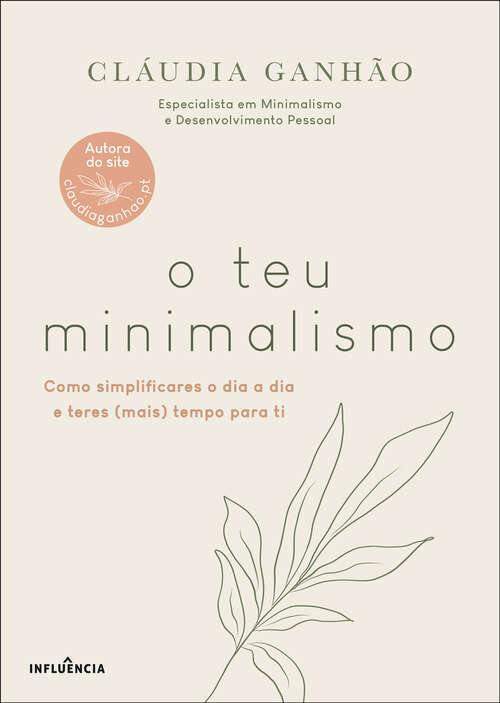 Book cover of O Teu Minimalismo