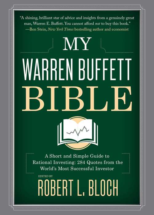Book cover of My Warren Buffett Bible