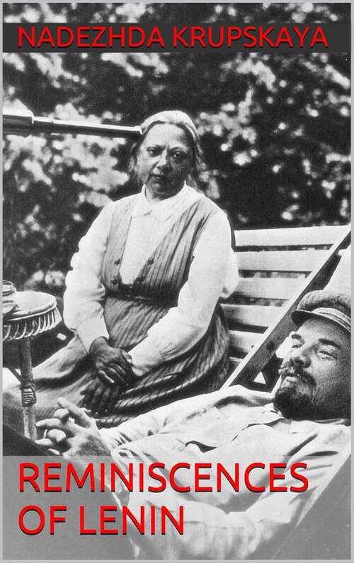 Book cover of Reminiscences of Lenin