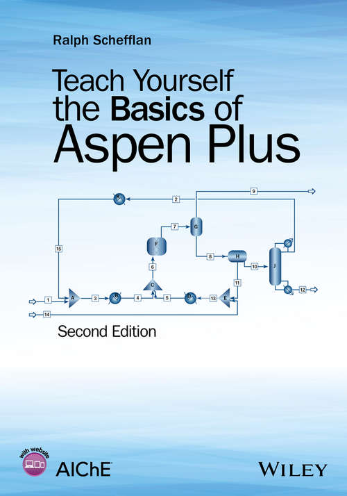 Book cover of Teach Yourself the Basics of Aspen Plus (Second Edition)