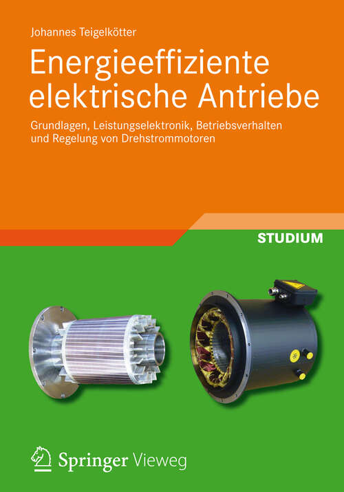 Book cover of Energieeffiziente elektrische Antriebe