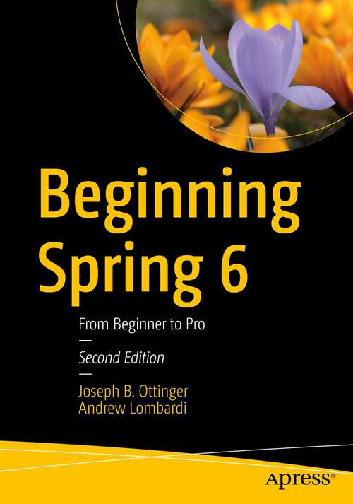 Book cover of Beginning Spring 6: From Beginner to Pro (2nd ed.)