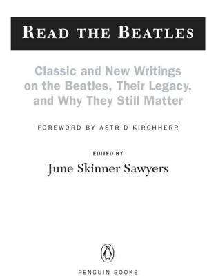 Book cover of Read the Beatles