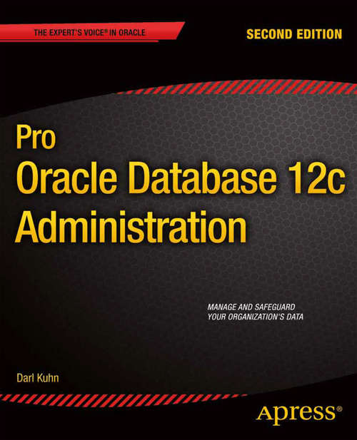 Book cover of Pro Oracle Database 12c Administration