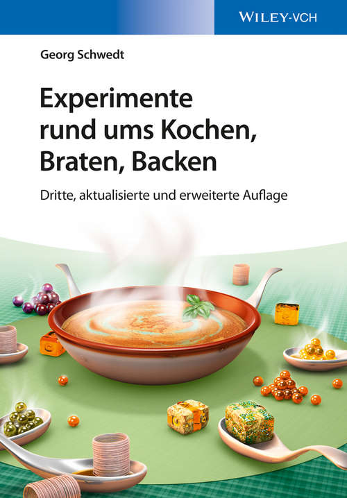 Book cover of Experimente rund ums Kochen, Braten, Backen