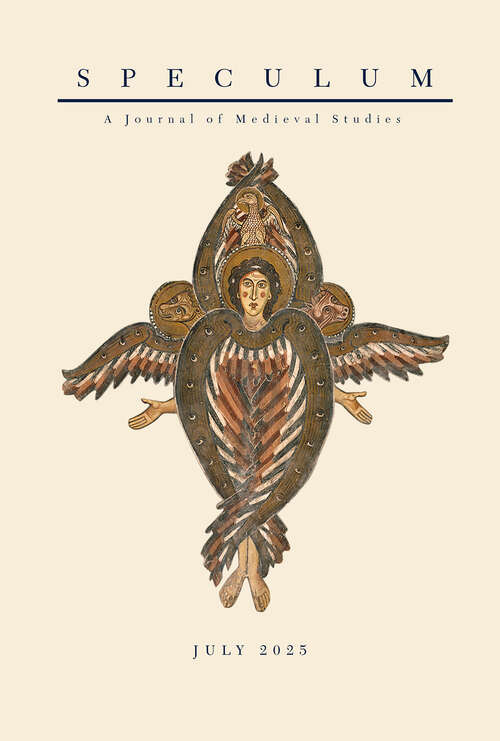 Book cover of Speculum, volume 100 number 3 (July 2025)