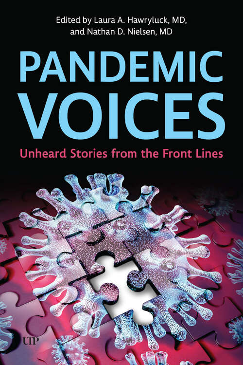 Book cover of Pandemic Voices: Unheard Stories from the Front Lines