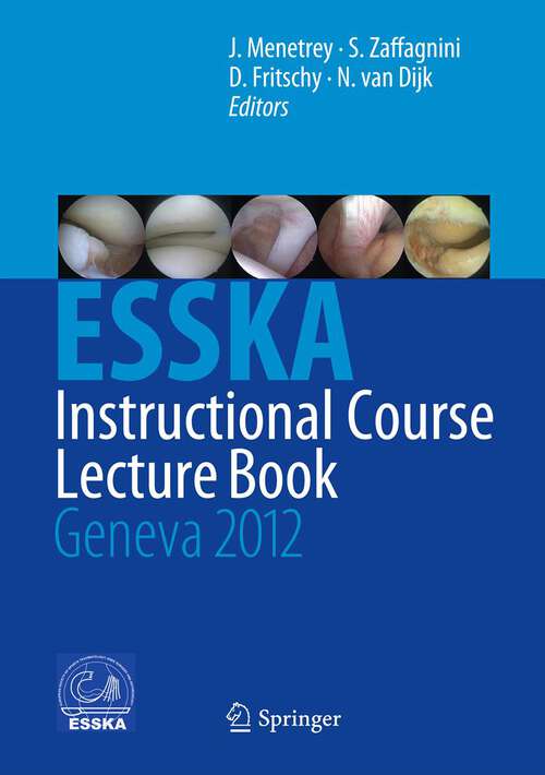 Book cover of ESSKA Instructional Course Lecture Book