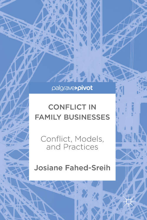 Book cover of Conflict in Family Businesses