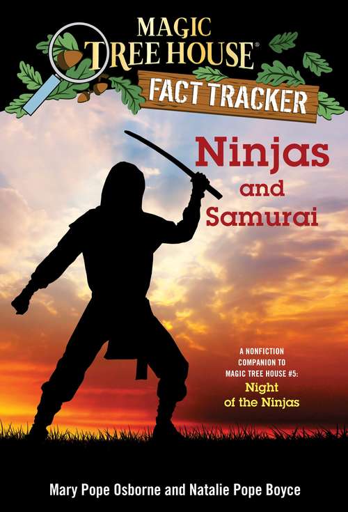 Book cover of Magic Tree House Fact Tracker #30: Ninjas and Samurai