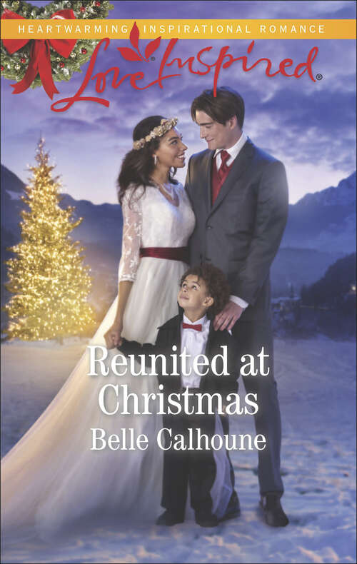 Book cover of Reunited At Christmas: The Nanny's Texas Christmas Her Christmas Family Wish Reunited At Christmas (Alaskan Grooms #4)