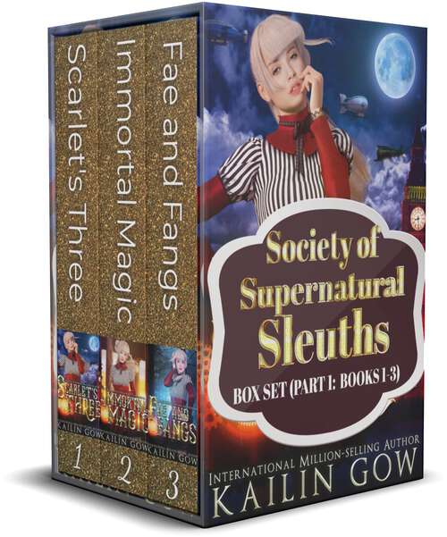 Book cover of Society of Supernatural Sleuths Box Set (Society of Supernatural Sleuths Series #1)