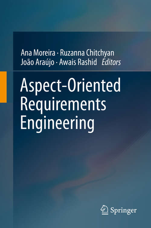 Book cover of Aspect-Oriented Requirements Engineering