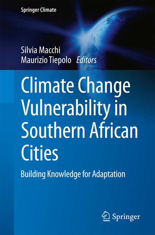 Book cover of Climate Change Vulnerability in Southern African Cities