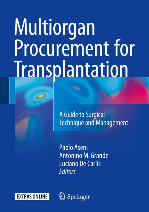 Book cover of Multiorgan Procurement for Transplantation