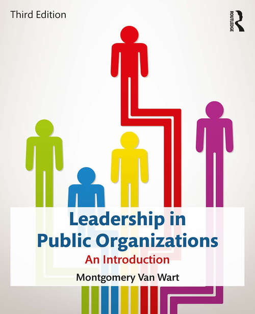 Book cover of Leadership in Public Organizations: An Introduction