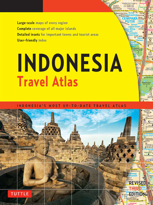 Book cover of Indonesia Travel Atlas Third Edition