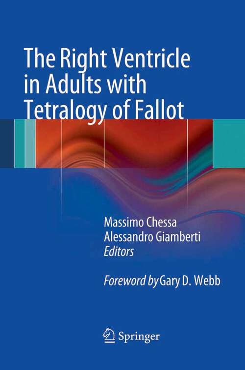 Book cover of The Right Ventricle in Adults with Tetralogy of Fallot