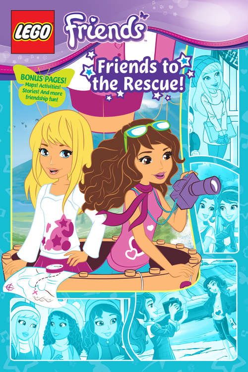 Book cover of LEGO Friends: Friends to the Rescue! (Graphic Novel #2)