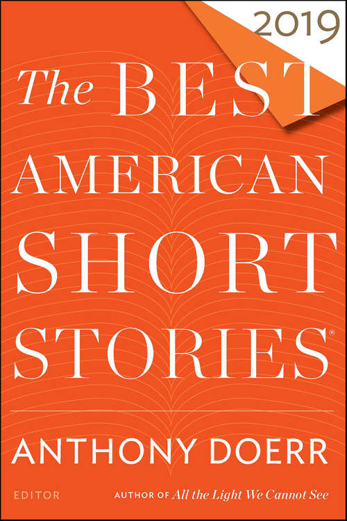 Book cover of The Best American Short Stories 2019 (The Best American Series)
