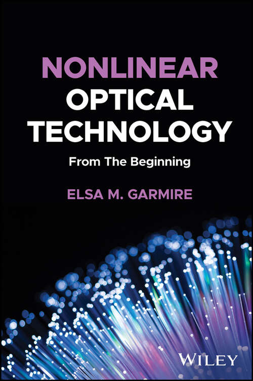 Book cover of Nonlinear Optical Technology: From The Beginning