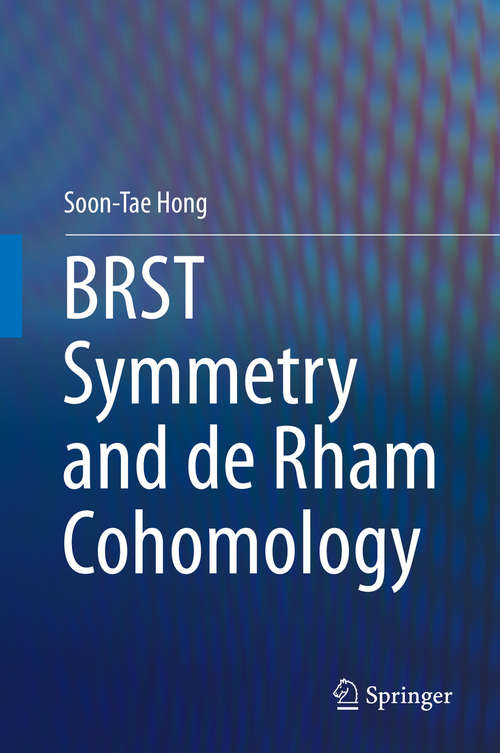 Book cover of BRST Symmetry and de Rham Cohomology