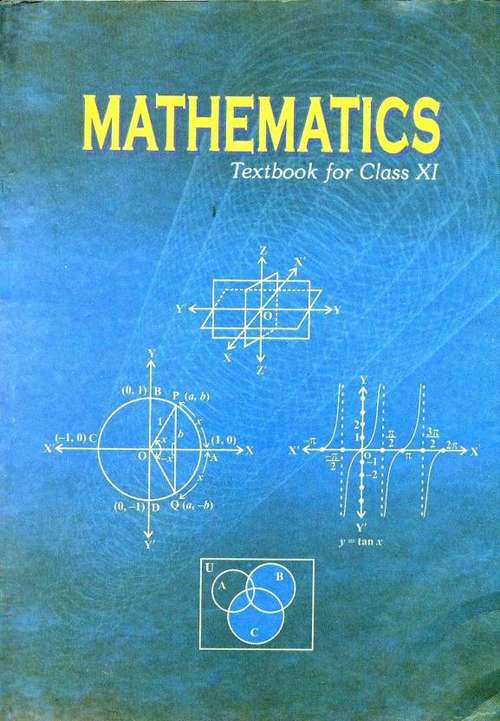 Book cover of Mathematics class 11 - NCERT - 23 (Rationalised 2023-2024)