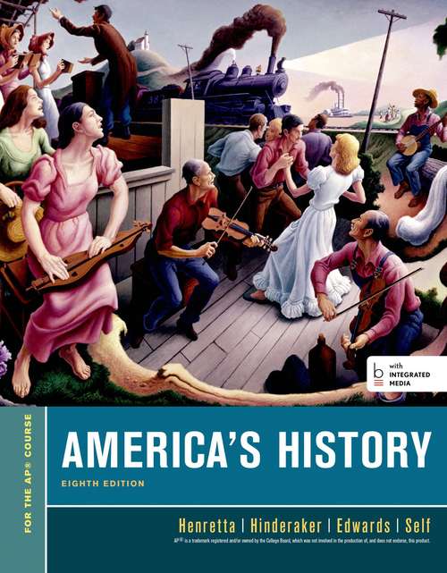 Book cover of America's History for the AP Course