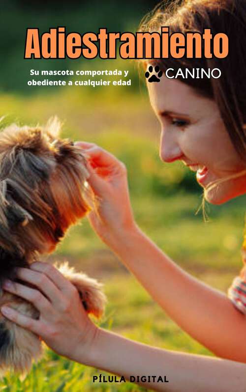 Book cover of Adiestramiento canino