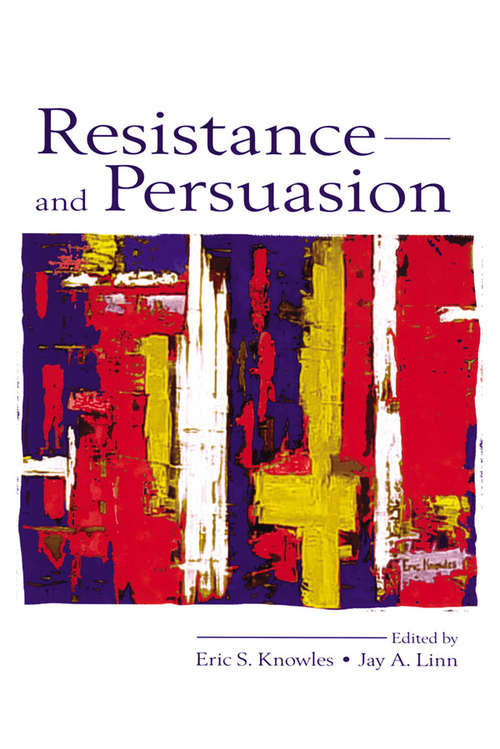 Book cover of Resistance and Persuasion