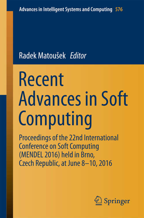Book cover of Recent Advances in Soft Computing