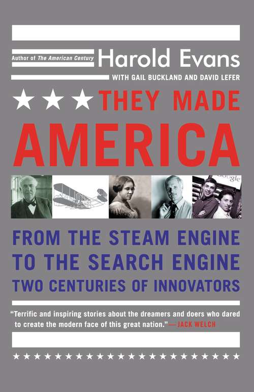 Book cover of They Made America