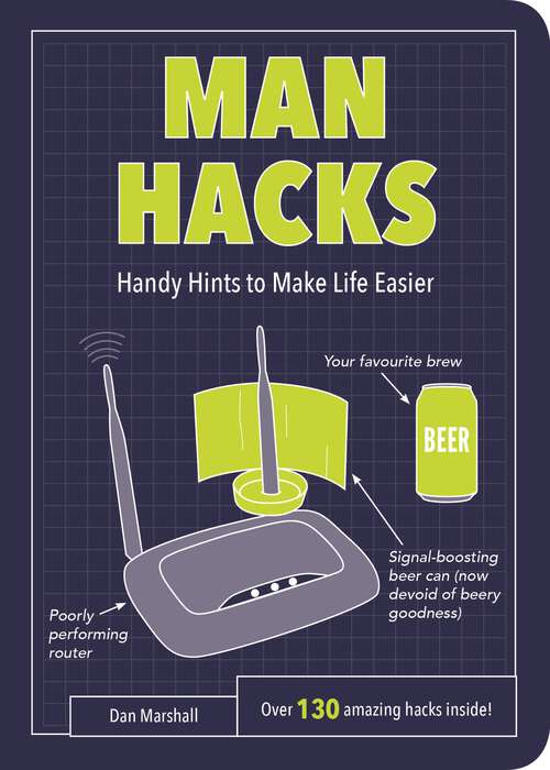 Book cover of Man Hacks: Handy Hints to Make Life Easier (Life Hacks Ser.)
