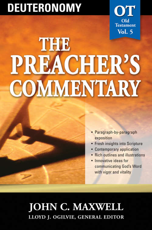 Book cover of Deuteronomy (The Preacher's Commentary)