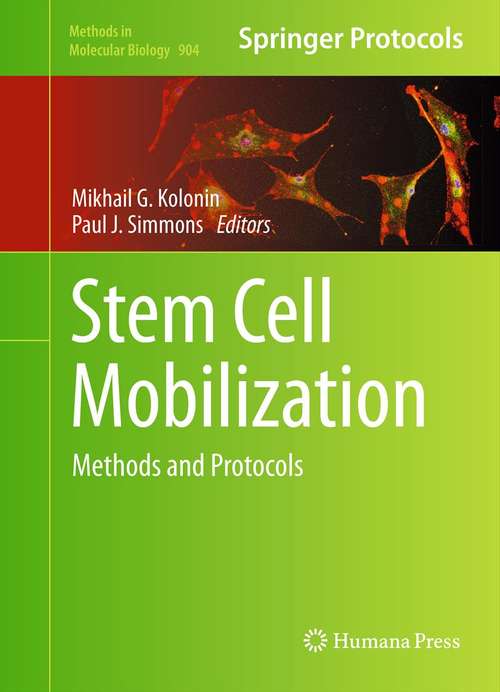 Book cover of Stem Cell Mobilization