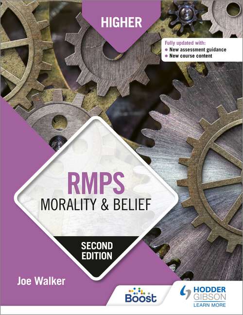 Book cover of Higher RMPS: Morality & Belief, Second Edition
