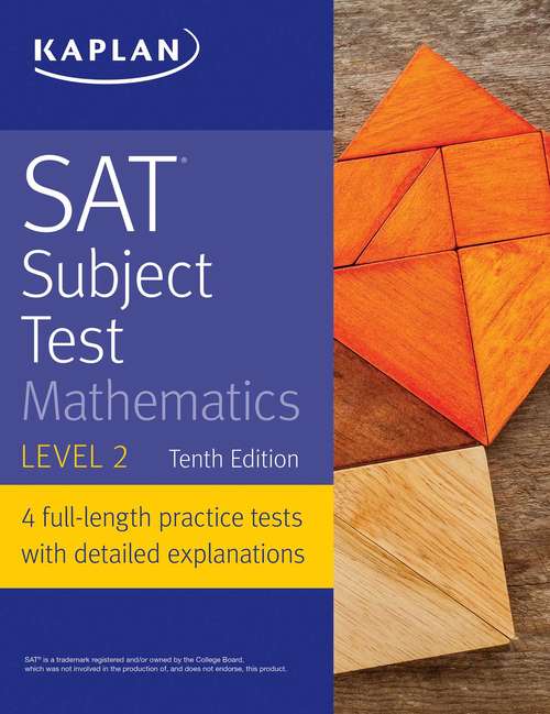 Book cover of SAT Subject Test Mathematics Level 2