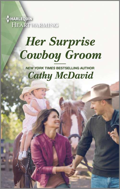 Book cover of Her Surprise Cowboy Groom (Wishing Well Springs #4)