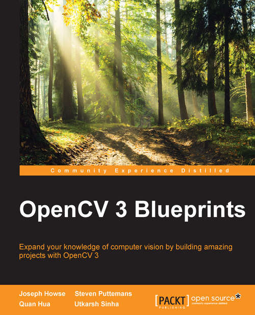 Book cover of OpenCV 3 Blueprints