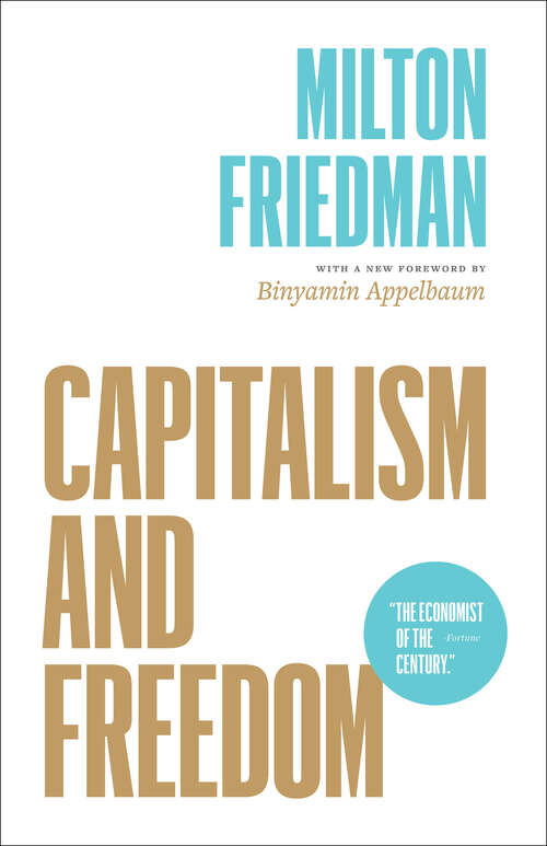 Book cover of Capitalism and Freedom (40) (None Ser.)