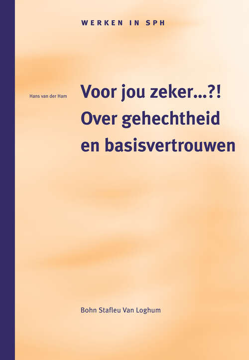 Book cover of Voor jou zeker...?!.